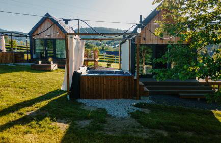 Sarnia Łąka Domek 1 z Prywatnym Jacuzzi - Foto 16