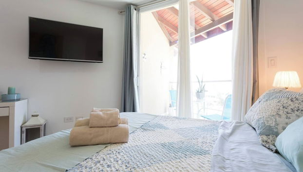 Lovely Sea View,eagle Beach, Oasis Condominium Wifi - Foto 3, Habitación