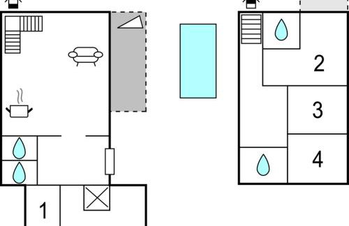 Four-Bedroom Holiday Home In Bregi - Foto 39