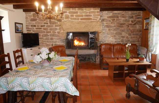 Granite Stone House With Fireplace, Plouguerneau - Foto 10