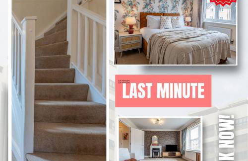 Last-Minute Escapes ! Summer Days l RTM Stay l 4 -Bed House By Finesse Stays Short Lets & Serviced Accommodation Wakefield With Parking, Contractors - Foto 1