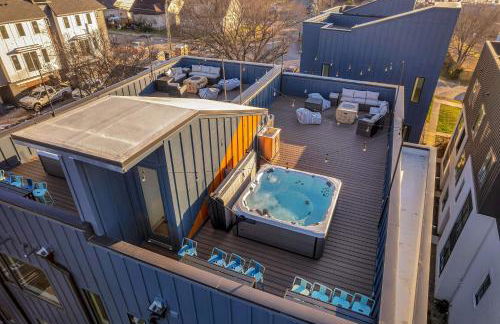 Luxury Hot tub Rooftop Deck Game Room Nashville - Foto 102