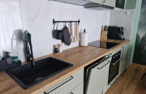 Zielony apartament w Wileńska Park i prywatne miejsce w garażu podziemnym - Photo 4