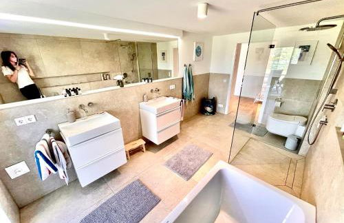 100m2 Fewo im Haus am See mit Garten bei Potsdam - Foto 5