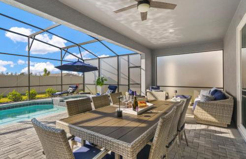 New 10-bedroom Luxury Retreat, Private Pool and Spa, Near Disney and Orlando - Foto 77