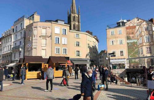 Charmant T3 cœur de ville avec parking option repas - Foto 35