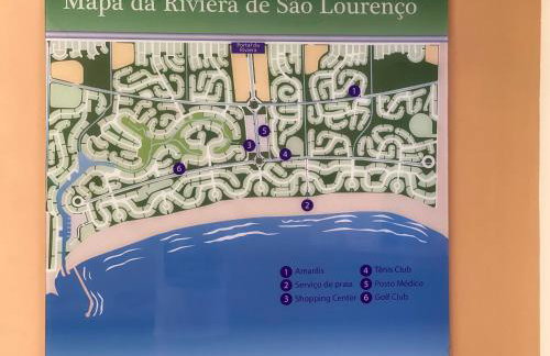 Fabuloso flat 241, Amarílis, Riviera de São Lourenço 3 Piscinas climatizadas carregador veiculo eletrico 2 quartos sendo uma suíte internet 500mb Adega, cozinha equipada completa, serviço de praia fim de semana limpeza trocas de toalhas, - Foto 50