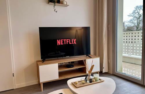 Lumen Chartrain - appartement proche centre-ville, balcon et parking - Foto 10