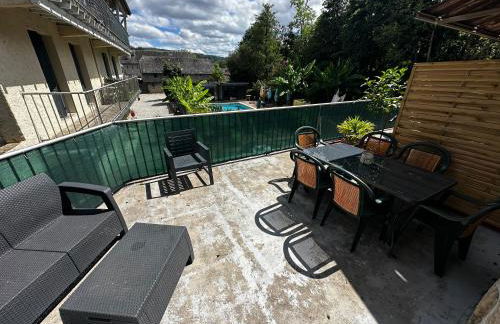 Le Havre de paix vue sur piscine - Foto 5