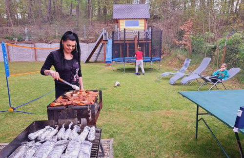 Domek "Rodzinny RELAX" Urlop Gryżyna Podgrzewany basen Klimatyzacja - Foto 37