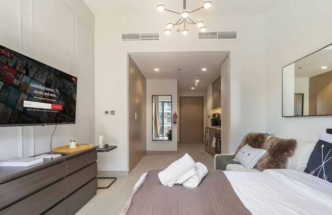 Elegant Studio w Balcony View Near Downtown Dubai - Foto 7