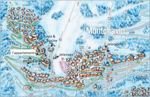 Montchavin La Plagne, pistes 50m, balcon vue Mont Blanc - Foto 7