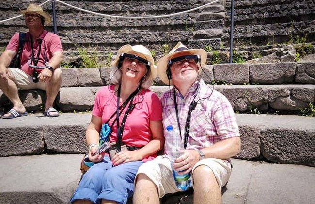 Visita di Pompei con occhiali per la realtà aumentata - Foto 4