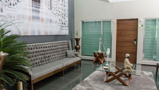 Sala de estar do lobby