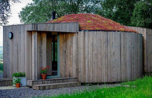 Craigmaddie Muir Roundhouse with Hot Tub Romantic, Luxury, Rural Stay for 2 Near Milngavie - Foto 23