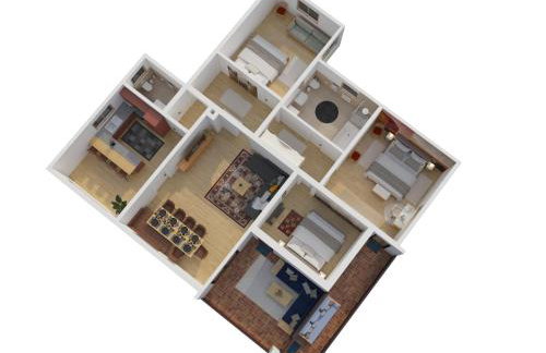 HOIMATglück - Großes Apartment mit 3 Schlafzimmern, überdachtem Balkon & separatem WC in ruhiger Lage - Foto 34