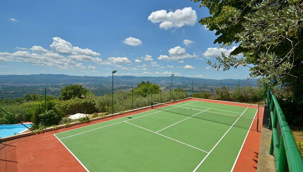 Villa Querceto With Pool e Tennis Private - Foto 2, Habitación