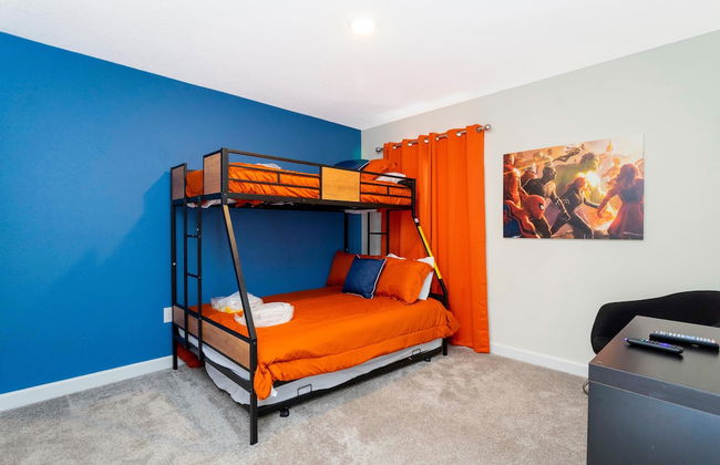 1520 FD 6BR Luxury Villa Pool Game Room - Foto 80