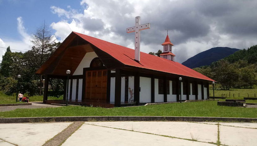 Chiesa nel quartiere di Miraflores