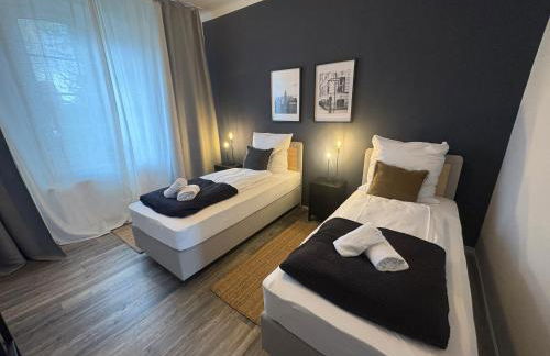 NASA Homes 4 Zimmer Altbauwohnung Zentral inkl Smart TV Netflix Garten - Foto 6