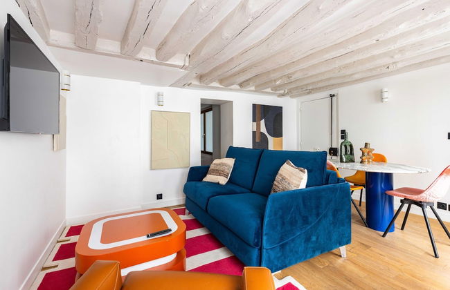 Joyful Apartment, 2br/6p Heart of Paris - Louvre - Foto 7