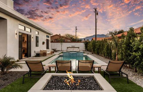 Desert Oasis: Pool, Spa, Golf Sim + EV Charger - Foto 36