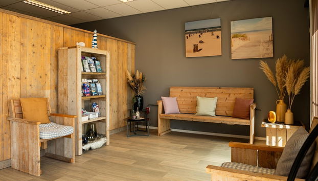 Chalet Aqua in Netherlands With Veranda - Foto 2, Recepción