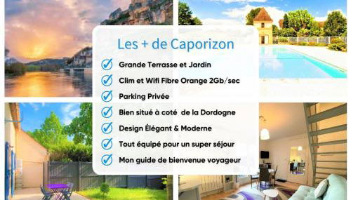 CAPORIZON-Carsac-Piscine-Gite Périgord Sarlat-Clim - Foto 3, Garden