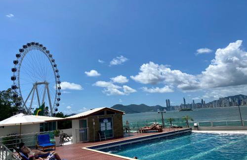 Loft Internacional Residence c linda vista do mar - Foto 11