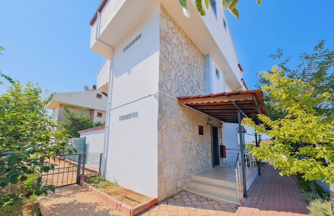 Talia deniz manzaralı 4 odalı lüks Villa - Foto 36