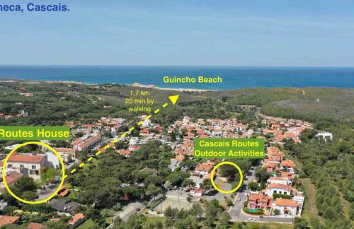 Cascais Surf & Nature Home with Terrace & Yoga Gym near Guincho Beach 2 to 6 Guests - Foto 20