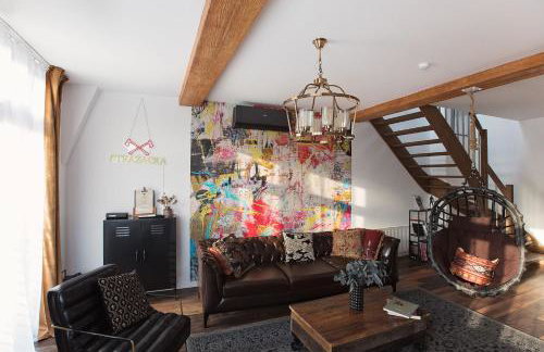 Loft Barnim w wieży strażackiej, 2-poziomowy, 100m2, taras na dachu - Foto 14