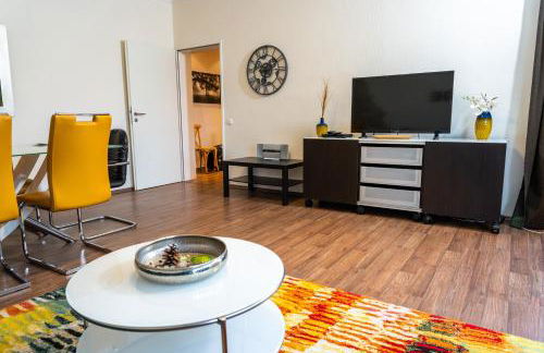 Art City-Studios Kassel 6 und 9 mit 2 Schlafzimmern, groß, modern, citynah, kostenfreie Parkplätze, Süd-Balkons, ruhig, Herkulesblick, voll ausgestattet - Foto 18