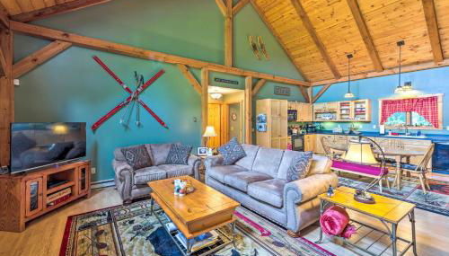 Slaty Fork Escape with Mountain View and Hot Tub! - Foto 5