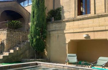 Maison uzès piscine plein sud avec superbe vue - Foto 5