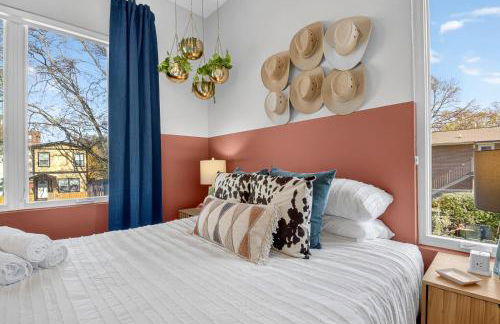 Boho-Chic Home with a Hot Tub, Fire Pit - Foto 33