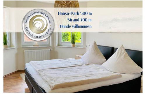 FeWo PANORAMADECK Familien-strandnah-Garten-Hunde-Sport-und Schwimmbadnah-HansaPark - Foto 1