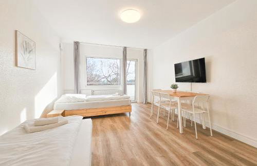 Tolstov Apartments - Monteurwohnungen - 2 Schlafzimmer - Küche - Balkon - Waschmaschine - 25 Min zur Messe DUS - Foto 1