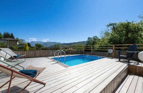 Appartement avec piscine & terrasse vue montagne - Foto 18