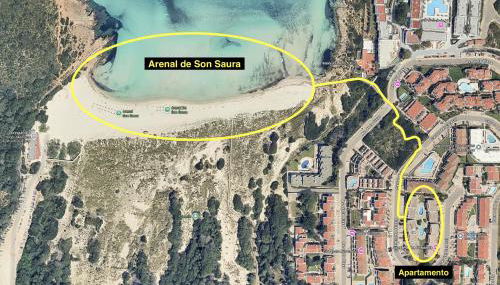 Apartamento ES VENTS a 2 minutos de la playa de Arenal de Son Saura caminando - Foto 2
