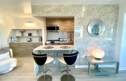 Panoramic luxurious waterfront one bedroom apartment with Miami skyline view Free parking 5min drive to Miami Beach - Foto 15