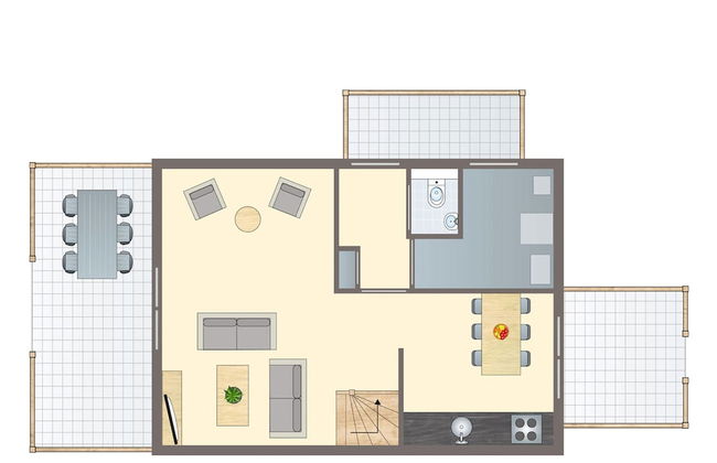 Sun-soaked Bungalow in Simonshaven - Foto 5