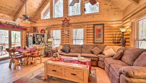 2-Acre Cabin in Pinetop-Lakeside w/ Fenced Yard - Foto 4