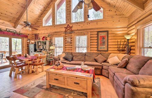 2-Acre Cabin in Pinetop-Lakeside with Fenced Yard - Foto 4