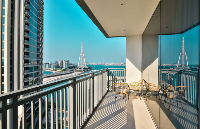 Luxury Marina View 2BR Flats Dubai by Belvilla - Foto 24