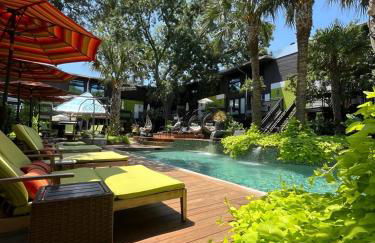 Boho 1BR Condo w Private fenced yard - Foto 21