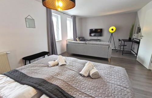 BohnApartments Südpark - Nähe Steigerwaldstadion - Parkplatz - WLAN - Vollausstattung - Foto 12