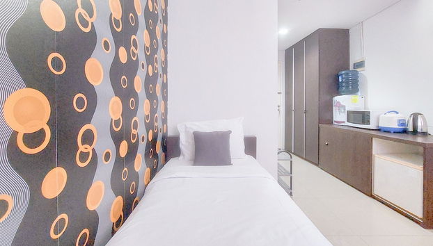 Good Deal And Cozy Studio At Kubikahomy Apartment - Foto 2, Habitación