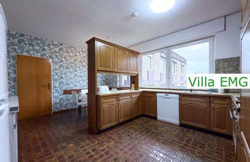 Ferienhaus Villa EMG Saerbeck nah Münster Riesenbeck Osnabrück mit Pool, Sauna, Garten für Familien Gruppen bis 23 Personen - Foto 7