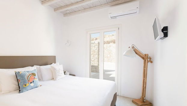Lovely 6-bed Villa in Mykonos Fleur de Sel - Foto 3, Habitación